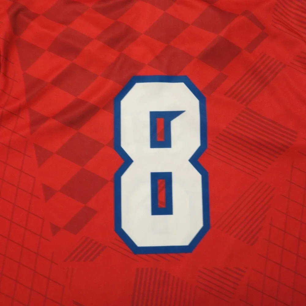Nike Soccer Jersey Youth‎ XL #8 API Select Red V-Neck Boys